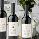 Search for table number wine labels Minimalist