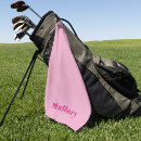 Search for modern trendy golf towels Elegant