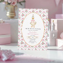 Search for geese invitations Pink bow