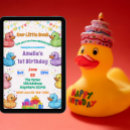 Search for rubber duck invitations Kids