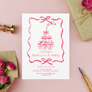 Search for pink champagne birthday invitations Doodle