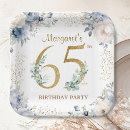 Search for 65th birthday plates Elegant