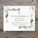 Search for christian funeral guest books Remembrance