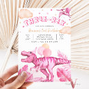 Search for trex birthday invitations Roar