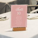 Search for dusty rose table cards Elegant