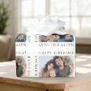 Search for on tags wrapping paper Birthday