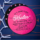 Search for girls basketball party invitations Pink