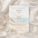 Search for coastal wedding invitations Waves