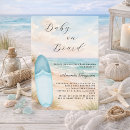 Search for surfboard baby shower invitations Boho
