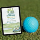Search for golf 1st birthday invitations Boy