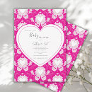 Search for fuscia invitations Elegant