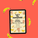Search for go bananas invitations Kids