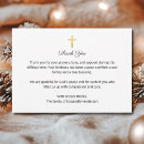 Search for religious funeral cards Gold cross