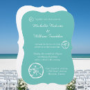 Search for sand dollar wedding invitations Elegant