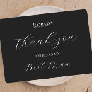 Search for groomsman wedding thank you cards Minimalist