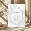 Search for geometric invitations Typography