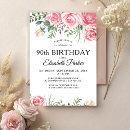 Search for feminine birthday invitations Beautiful stylish chic