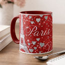 Search for red glitter mugs Romance