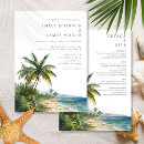 Search for tree rsvp wedding invitations Palm trees