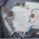 Search for shades of blue wedding invitations Floral