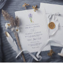 Search for french lavender invitations Greenery