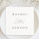 Search for bride and groom napkins Modern