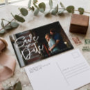 Search for modern calligraphy save the dates Classy