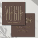 Search for yoga business cards Modern