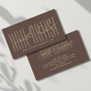 Search for nail technician business cards Modern