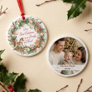 Search for rocking horse christmas tree decorations Baby first christmas