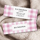 Search for plaid business cards Minimalist