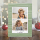 Search for green and white christmas cards Script
