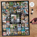 Search for birthday puzzles Black and white