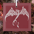 Search for tribal or or or christmas tree decorations Dragon