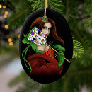 Search for masquerade mask christmas tree decorations Green