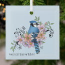 Search for blue jay christmas tree decorations Nature