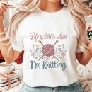 Search for knitting womens tshirts Hobby