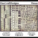 Search for graphic tissue paper Typography