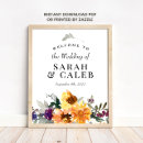 Search for sunflower wedding signs Elegant