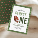 Search for football 1st birthday invitations Boys