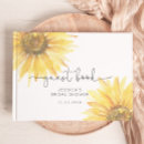Search for sunflower guest books Boho