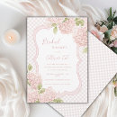 Search for hydrangea bridal shower invitations Pink