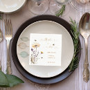 Search for bridal shower napkins Wildflowers