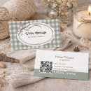 Search for handmade candles business cards Handmade with love
