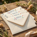 Search for pink and orange return address labels For her