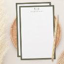 Search for professional stationery paper Modern