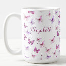 Search for pretty butterfly mugs Elegant