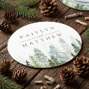 Search for tree coasters Watercolor