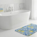 Search for french country bath mats Blue yellow
