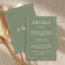 Search for reception direction invitations Sage green